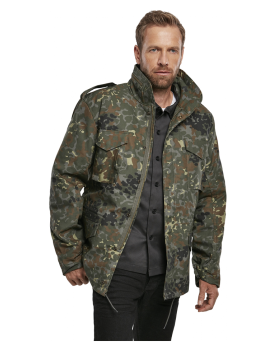 Мъжко премиум яке камуфлаж Brandit M65 flecktarn, Якета - Lit.bg