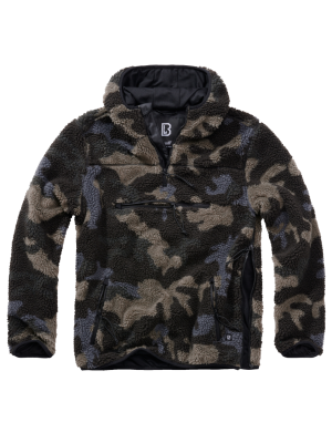 Мъжко пухкаво яке в тъмен камуфлаж Brandit Worker Pullover