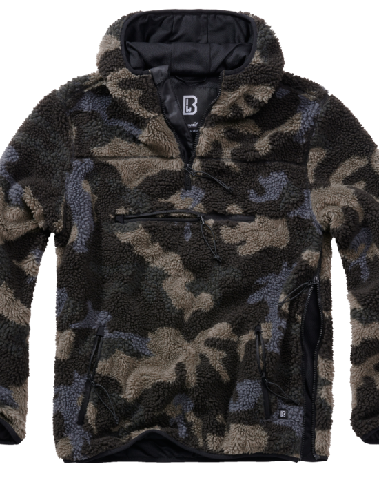 Мъжко пухкаво яке в тъмен камуфлаж Brandit Worker Pullover, Якета - Lit.bg Мъжко пухкаво яке в тъмен камуфлаж Brandit Worker Pullover, Якета - Lit.bg