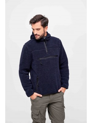 Мъжко пухкаво яке в тъмносин цвят Brandit Worker Pullover 