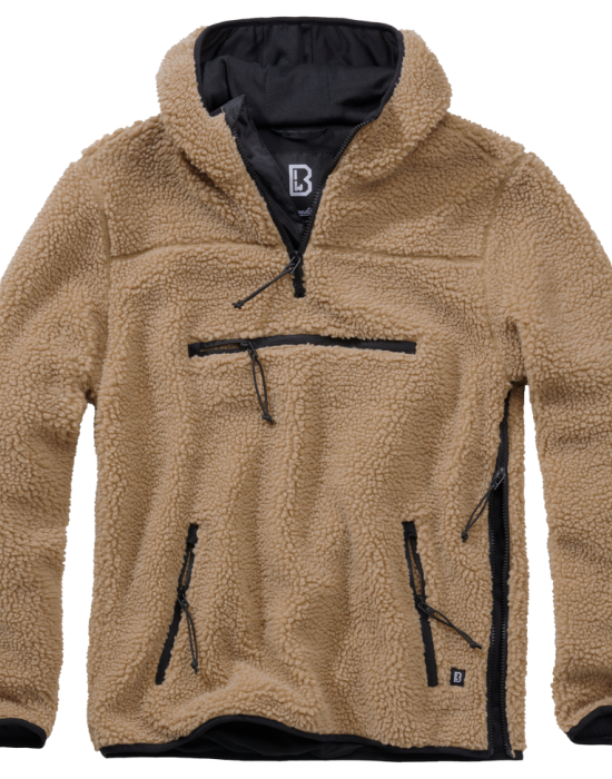 Мъжко пухкаво яке в цвят камел Brandit Worker Pullover, Якета - Lit.bg Мъжко пухкаво яке в цвят камел Brandit Worker Pullover, Якета - Lit.bg