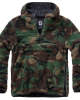 Мъжко пухкаво яке в зелен камуфлаж Brandit Worker Pullover, Зимни якета - Lit.bg