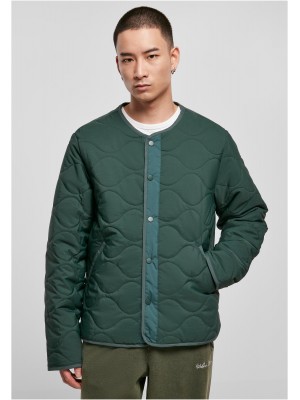 Мъжко ватирано яке в зелен цвят Urban Classics Liner Jacket