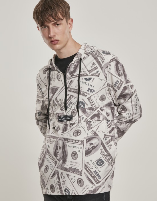 Мъжко яке ветровка Mister Tee Dollar, Мъже - Lit.bg Мъжко яке ветровка Mister Tee Dollar, Мъже - Lit.bg