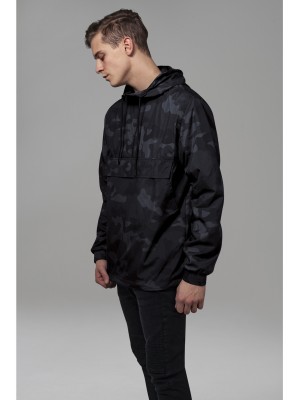 Мъжко яке ветровка в тъмен камуфлаж Urban Classics darkcamo