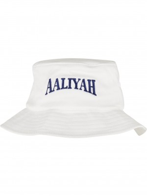 Шапка идиотка Mister Tee Aaliyah в бял цвят