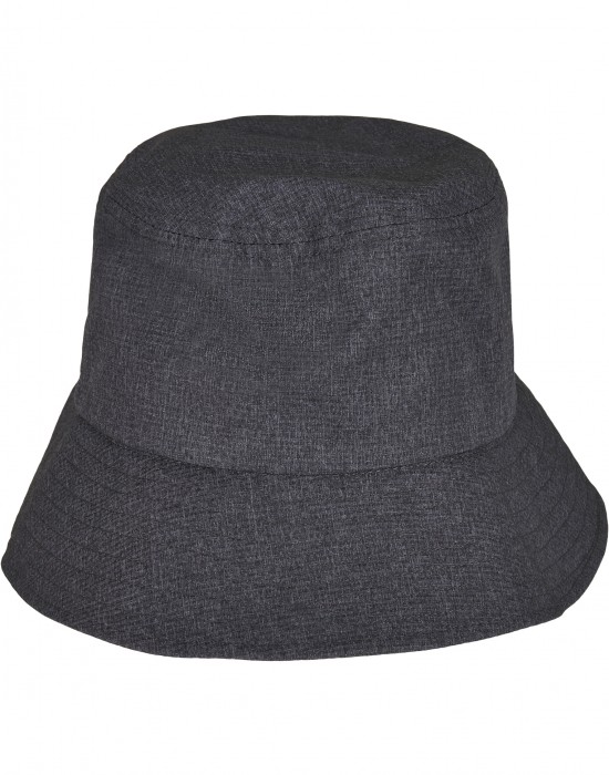 Шапка идиотка с връзка в тъмносив цвят Adjustable Flexfit Bucket Hat, Аксесоари - Lit.bg