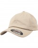 Шапка с козирка в бежово Flexfit Cotton Twill Dad Cap, Аксесоари - Lit.bg