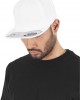 Шапка с козирка в бяло 110 Fitted Snapback, Аксесоари - Lit.bg