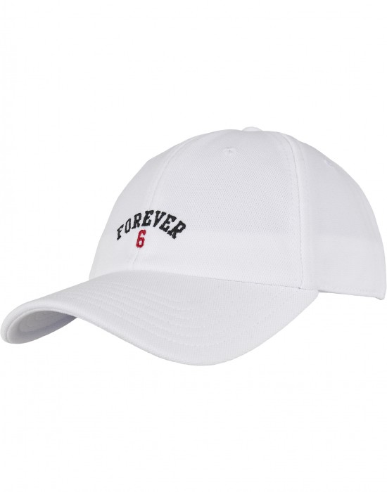Шапка с козирка в бяло C&S WL Forever Six Curved Cap white/mc, Шапки с козирка - Lit.bg Шапка с козирка в бяло C&S WL Forever Six Curved Cap white/mc, Аксесоари - Lit.bg
