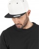 Шапка с козирка в бяло Classic Snapback 2-Tone, Аксесоари - Lit.bg