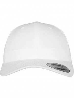 Шапка с козирка в бяло Curved Bandana Tie Snapback