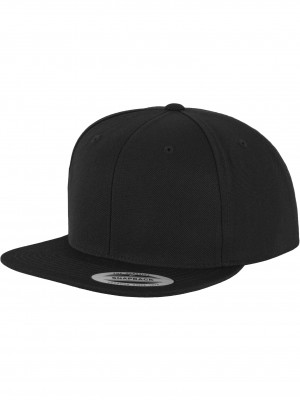 Шапка с козирка в черно Classic Snapback 