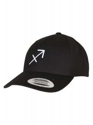 Шапка с козирка в черно Mister Tee Zodiac YP 