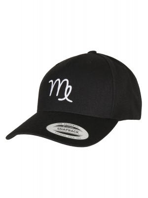 Шапка с козирка в черно Mister Tee Zodiac YP 