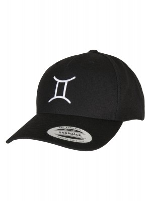 Шапка с козирка в черно Mister Tee Zodiac YP 