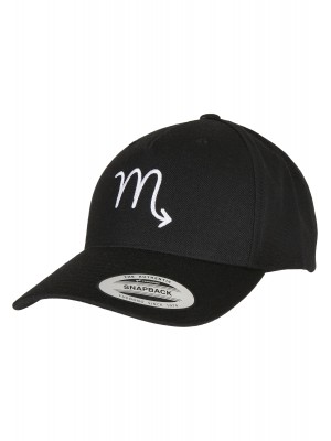 Шапка с козирка в черно Mister Tee Zodiac YP 