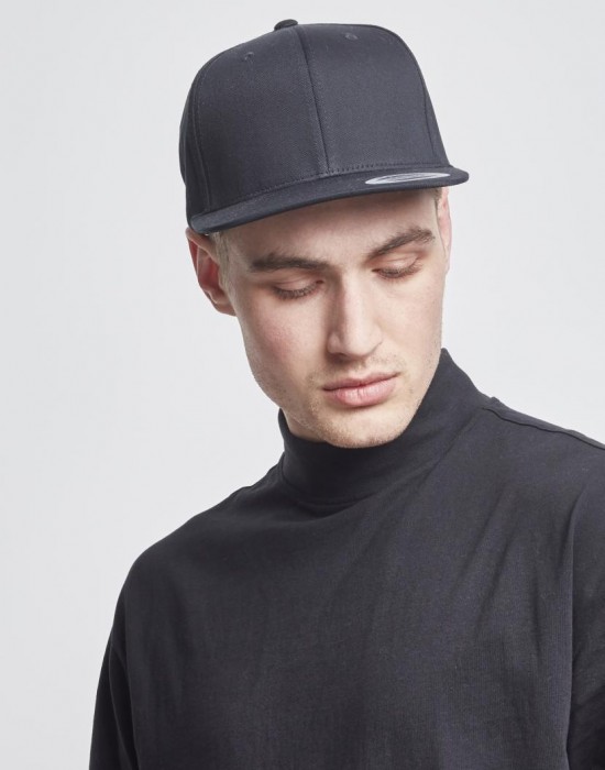 Шапка с козирка в черно Organic Cotton Snapback, Шапки с козирка - Lit.bg Шапка с козирка в черно Organic Cotton Snapback, Шапки с козирка - Lit.bg