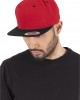 Шапка с козирка в червено Classic Snapback 2-Tone, Аксесоари - Lit.bg