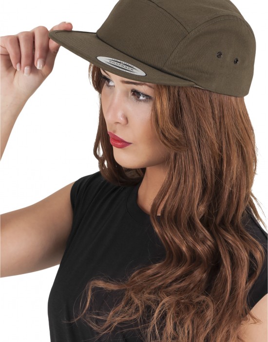 Шапка с козирка в масленозелен цвят Classic Jockey Cap, Шапки с козирка - Lit.bg