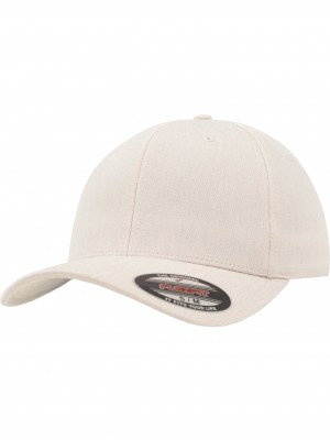 Шапка с козирка в прасковен цвят Flexfit Pastel Melange Cap peach