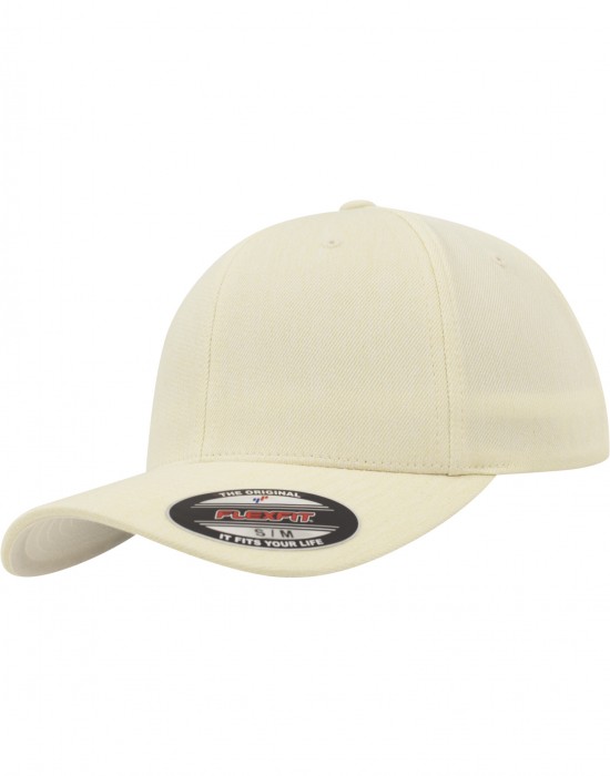 Шапка с козирка в пясъчен цвят Flexfit Pastel Melange Cap yellow, Аксесоари - Lit.bg