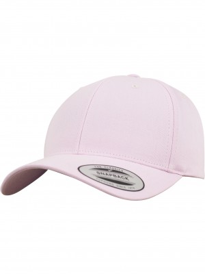 Шапка с козирка в розова Curved Classic Snapback