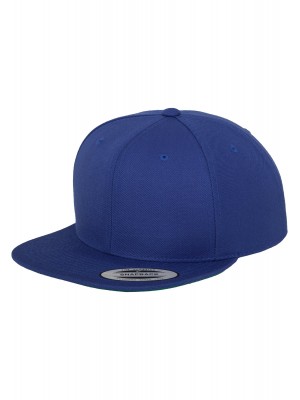 Шапка с козирка в синьо Classic Snapback 