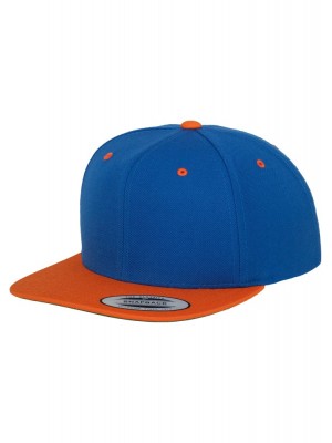 Шапка с козирка в синьо Classic Snapback 2-Tone 