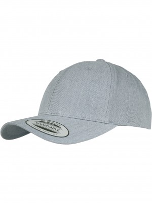 Шапка с козирка в сив цвят Urban Classics Curved Classic Snapback h.grey one size