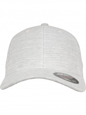 Шапка с козирка в сиво Flexfit Ivory Melange Cap