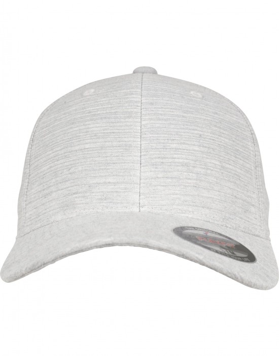 Шапка с козирка в сиво Flexfit Ivory Melange Cap, Аксесоари - Lit.bg