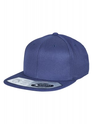 Шапка с козирка в тъмносиньо 110 Fitted Snapback 