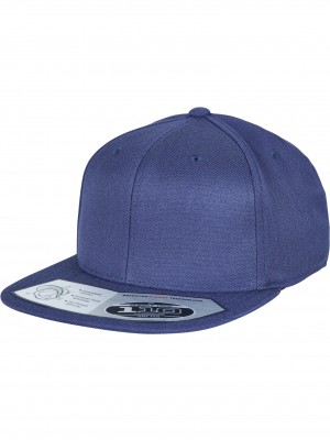 Шапка с козирка в тъмносиньо 110 Fitted Snapback 