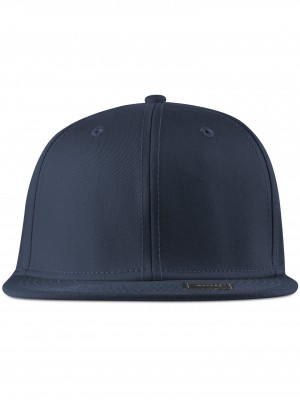 Шапка с козирка в тъмносиньо MoneyClip Snapback Cap