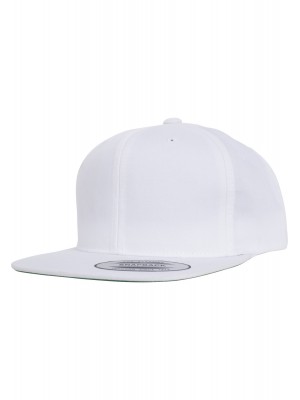 Шапка за деца с козирка в бяло Pro-Style Twill Snapback Youth Cap 