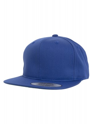 Шапка за деца с козирка в синьо Pro-Style Twill Snapback Youth Cap