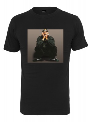 Тениска в черен цвят 2PAC / Tupac Sitting Pose 