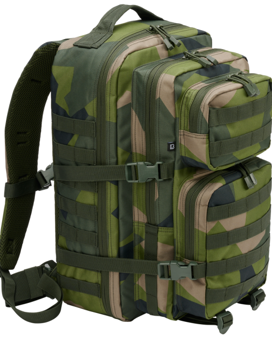 Туристическа раница камуфлаж 40 л. Brandit US Cooper Large swedish camo M90, Раници - Lit.bg Туристическа раница камуфлаж 40 л. Brandit US Cooper Large swedish camo M90, Раници - Lit.bg