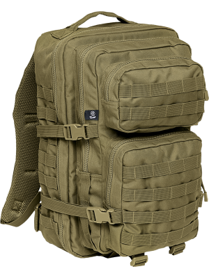 Туристическа раница тъмнозелена 40 л. Brandit US Cooper Large