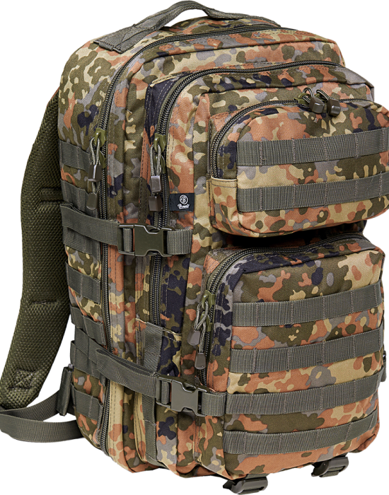 Туристическа раница в камуфлаж 40 л. Brandit US Cooper Large flecktarn, Раници - Lit.bg