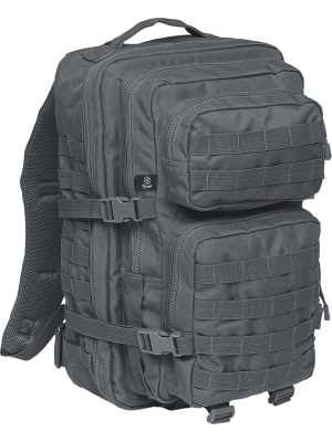 Туристическа раница в тъмносиво 40 л. Brandit US Cooper Large anthracite