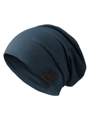 Зимна тъмносиня шапка бийни MSTRDS Beanie 